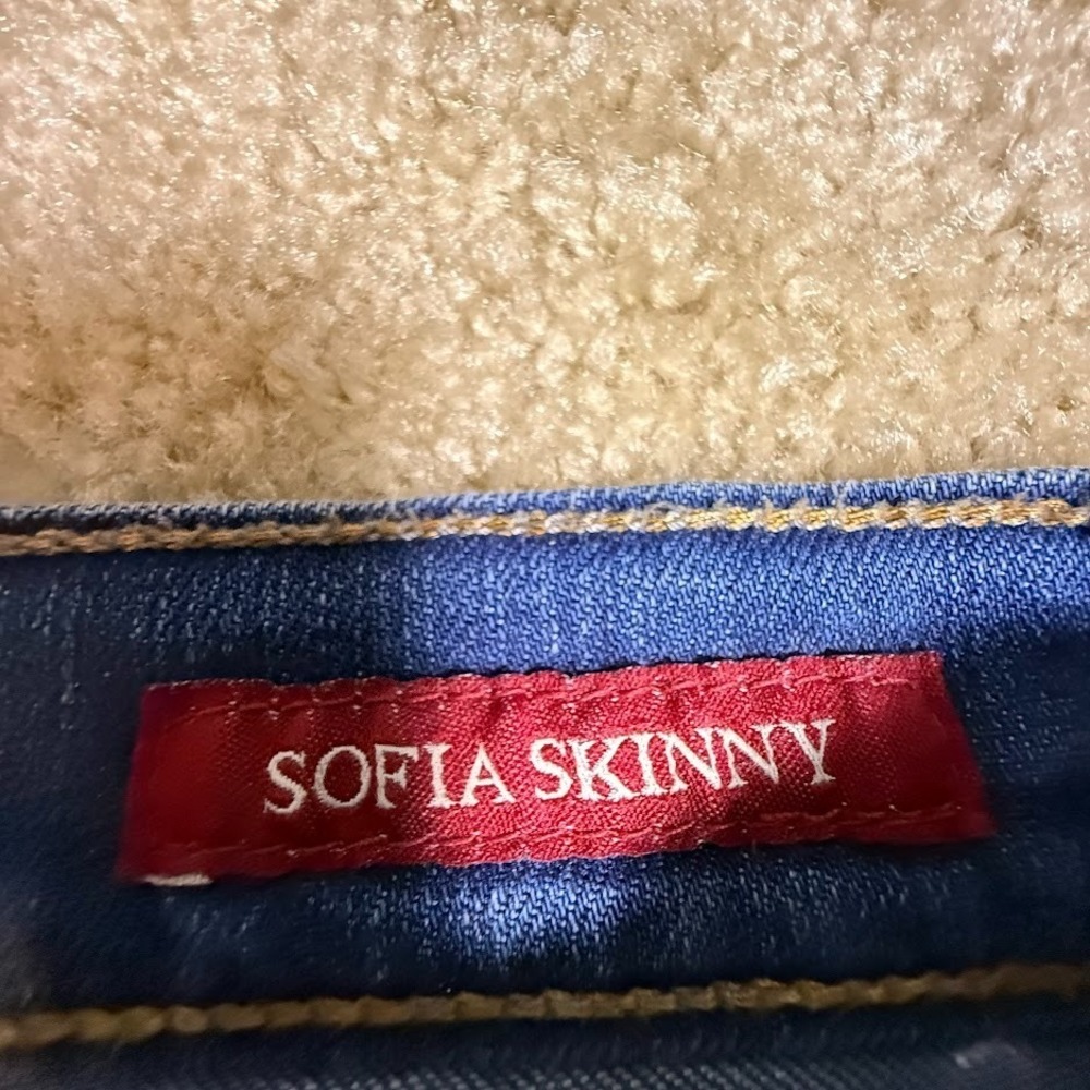 Lucky Brand Sofia Skinny Jeans 10/30 Regular Medium Wash Blue Denim Pants - Picture 4 of 8